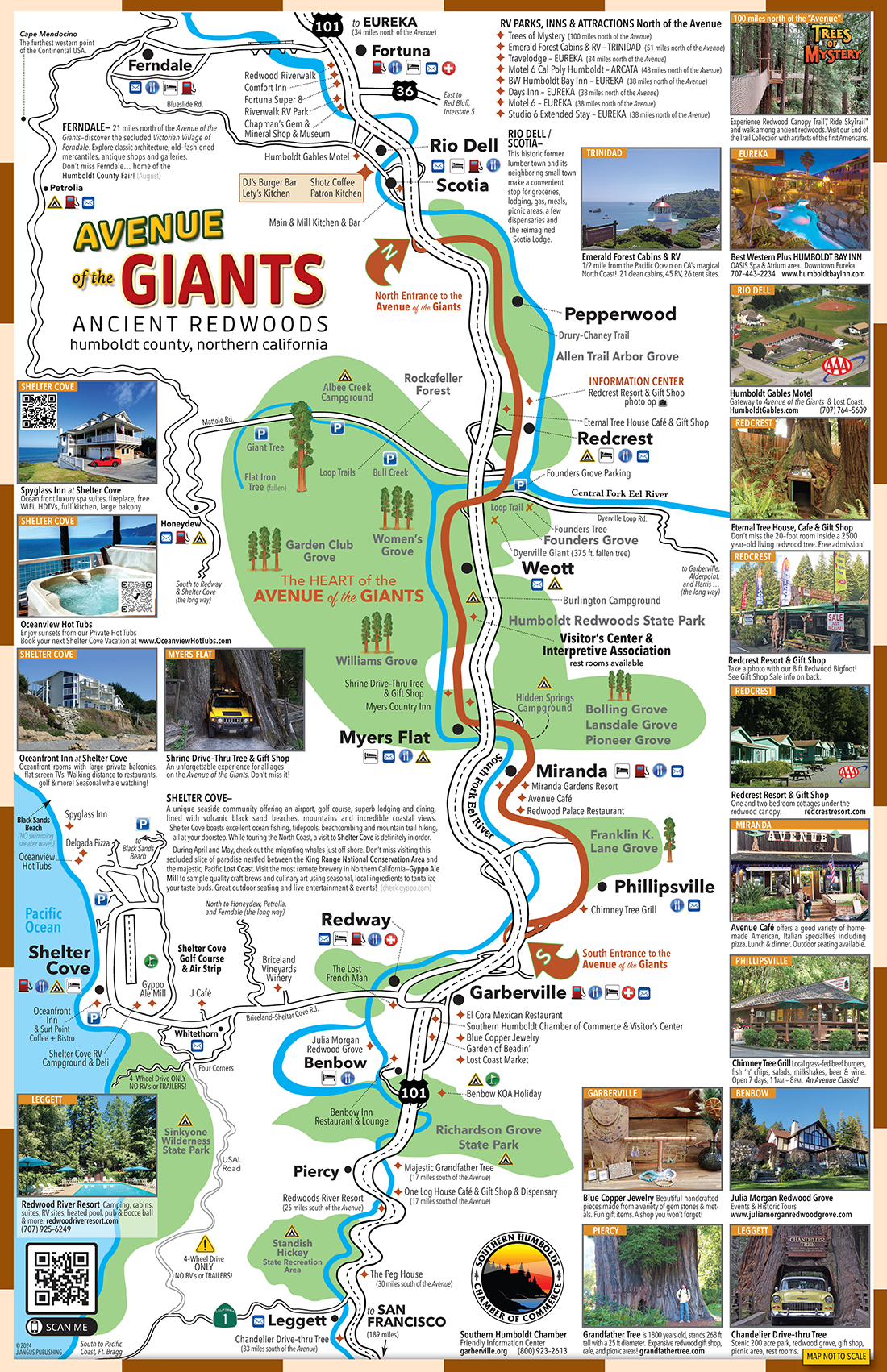 Travel Map | Humboldt County, CA