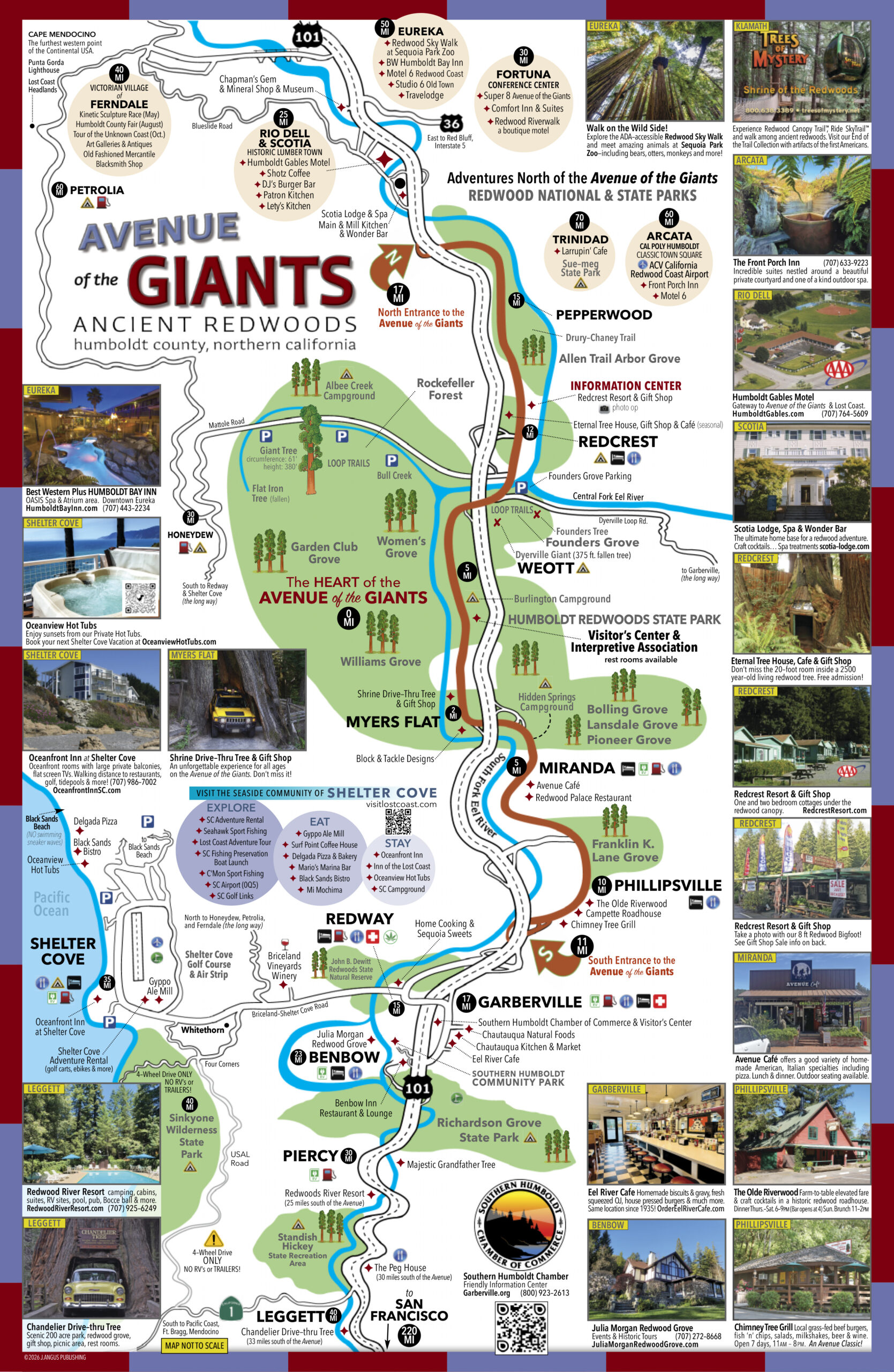 Travel Map | Humboldt County, CA